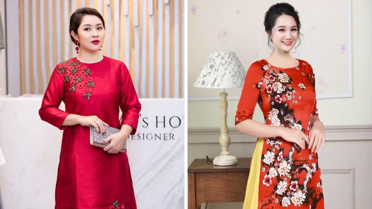 Các mẫu áo dài cách tân cho người lớn tuổi ngày càng được thiết kế đẹp mắt